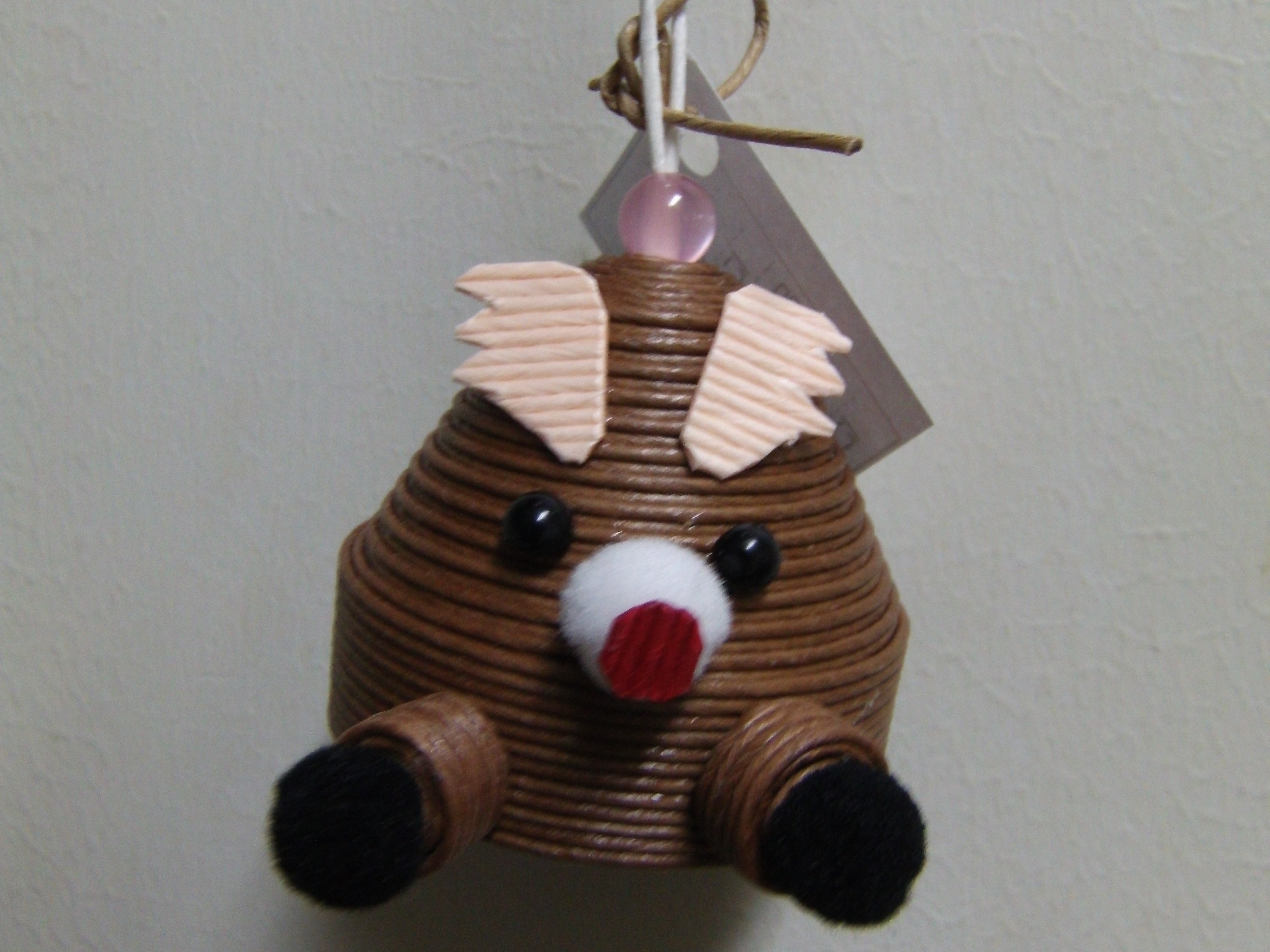 トナカイの顔の小物の画像